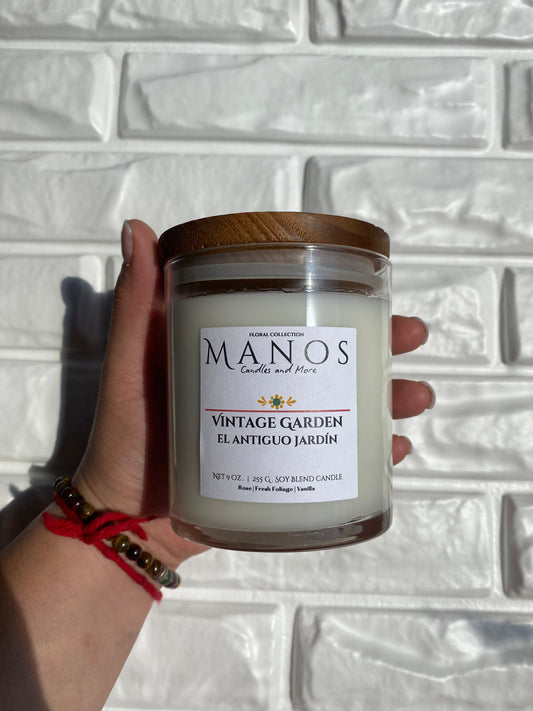 Vintage Garden / El Antiguo Jardin Candle