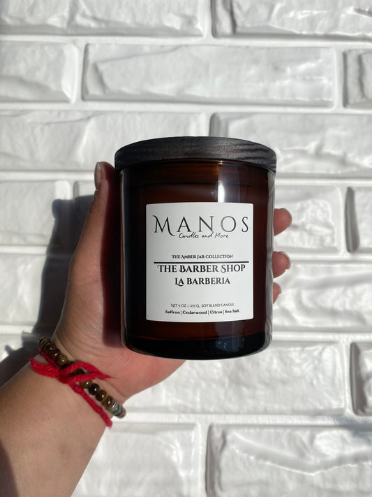 The Barber Shop /  La Barberia Candle